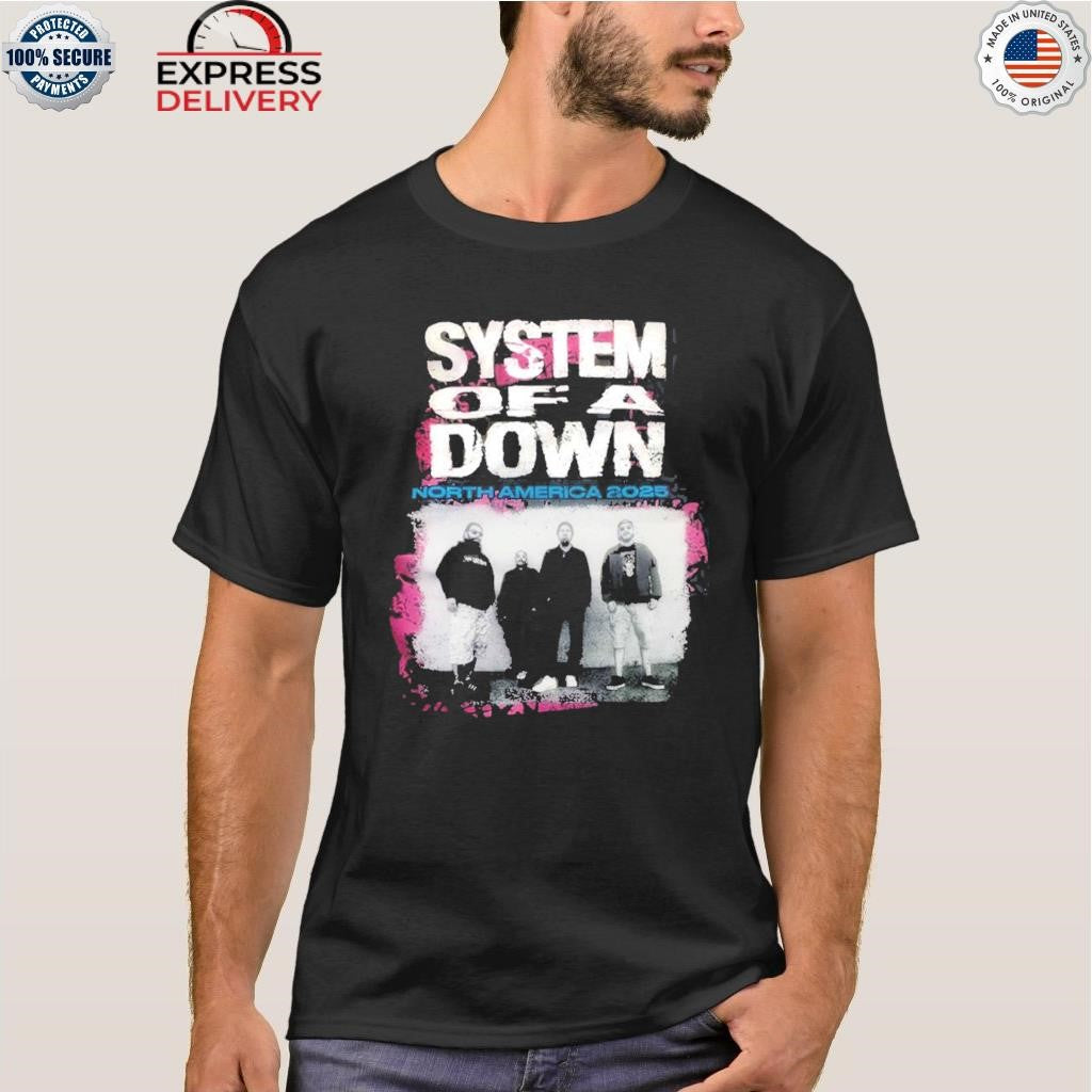 System Of A Down X Deftones North America 2025 Rogers Stadium On September 3 And 5 2025 Shirt