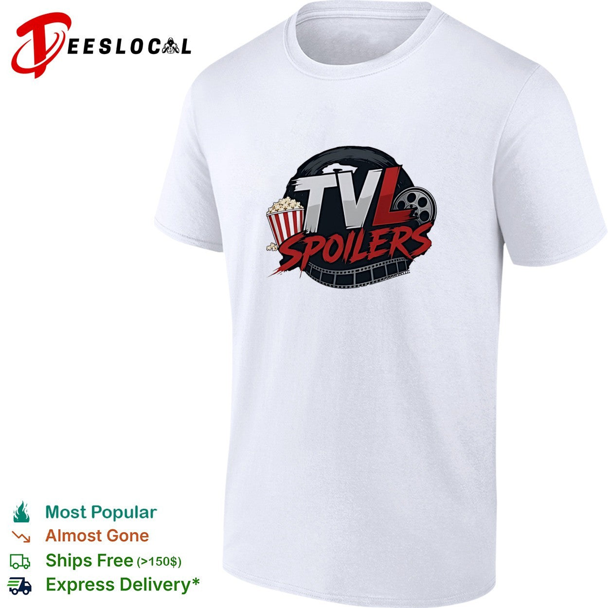 TVL Spoilers Movie Spoiler Lover Cinema shirt