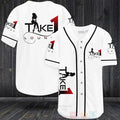 FASHION Take One Lounge Baseball Jerseys Botton Shirt