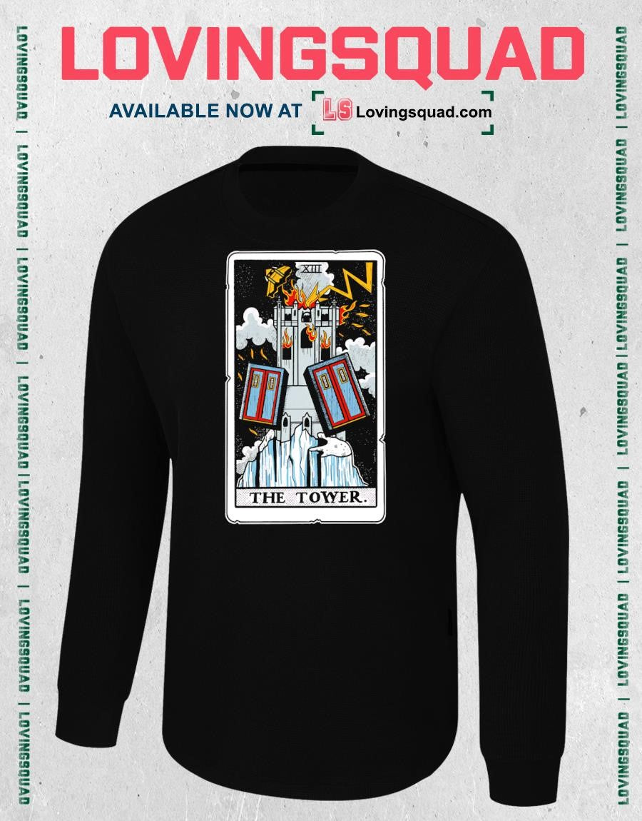 Tarot Card Tower Variant T-Shirt