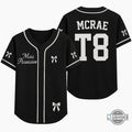Tate Mcrae T8 Baseball Jersey Shirt For 2025 Concert