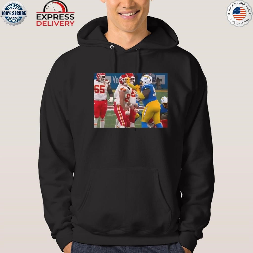 Teair Tart Smacks Travis Kelce Shirt