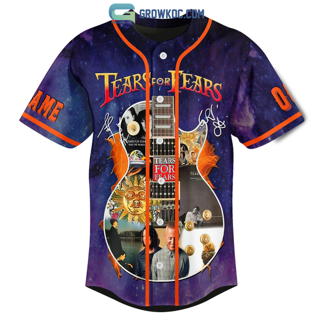 Tears For Fears Everybody Wants To Rule The World Personalized Baseball Jersey