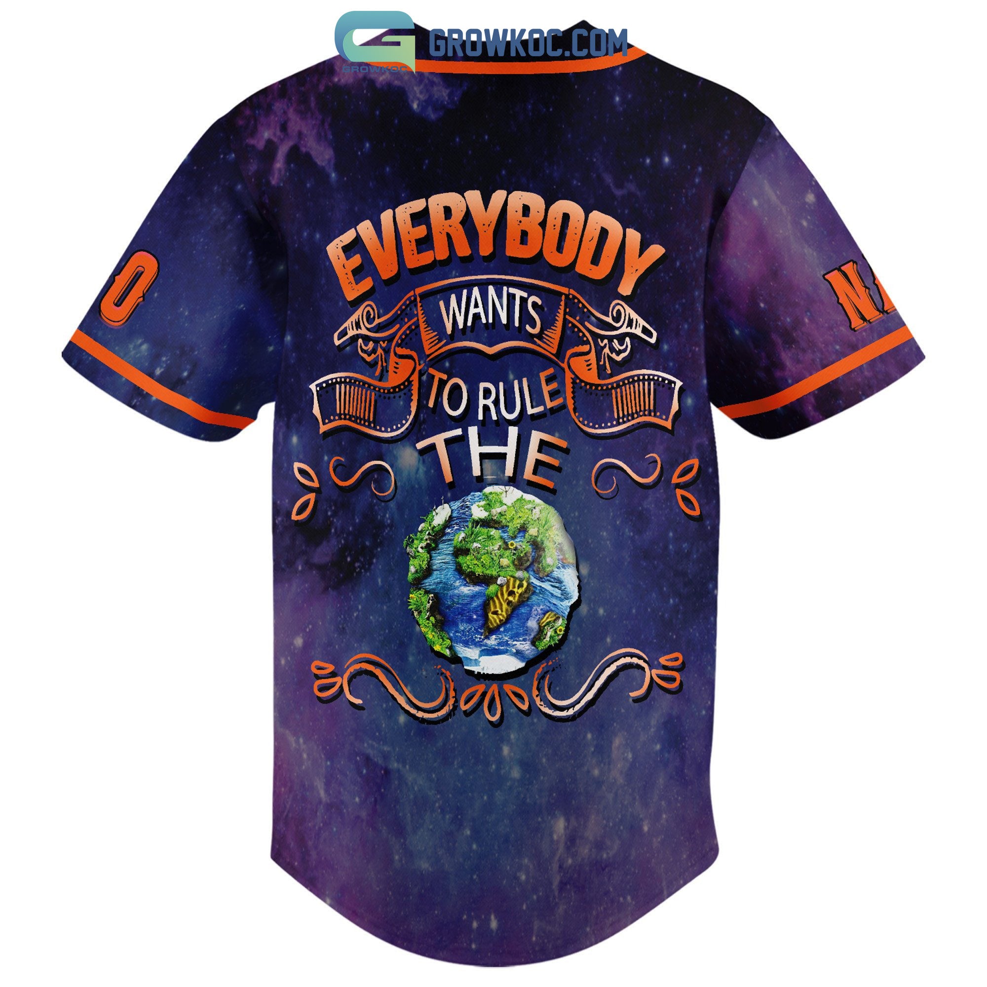 Tears For Fears Everybody Wants To Rule The World Personalized Baseball Jersey