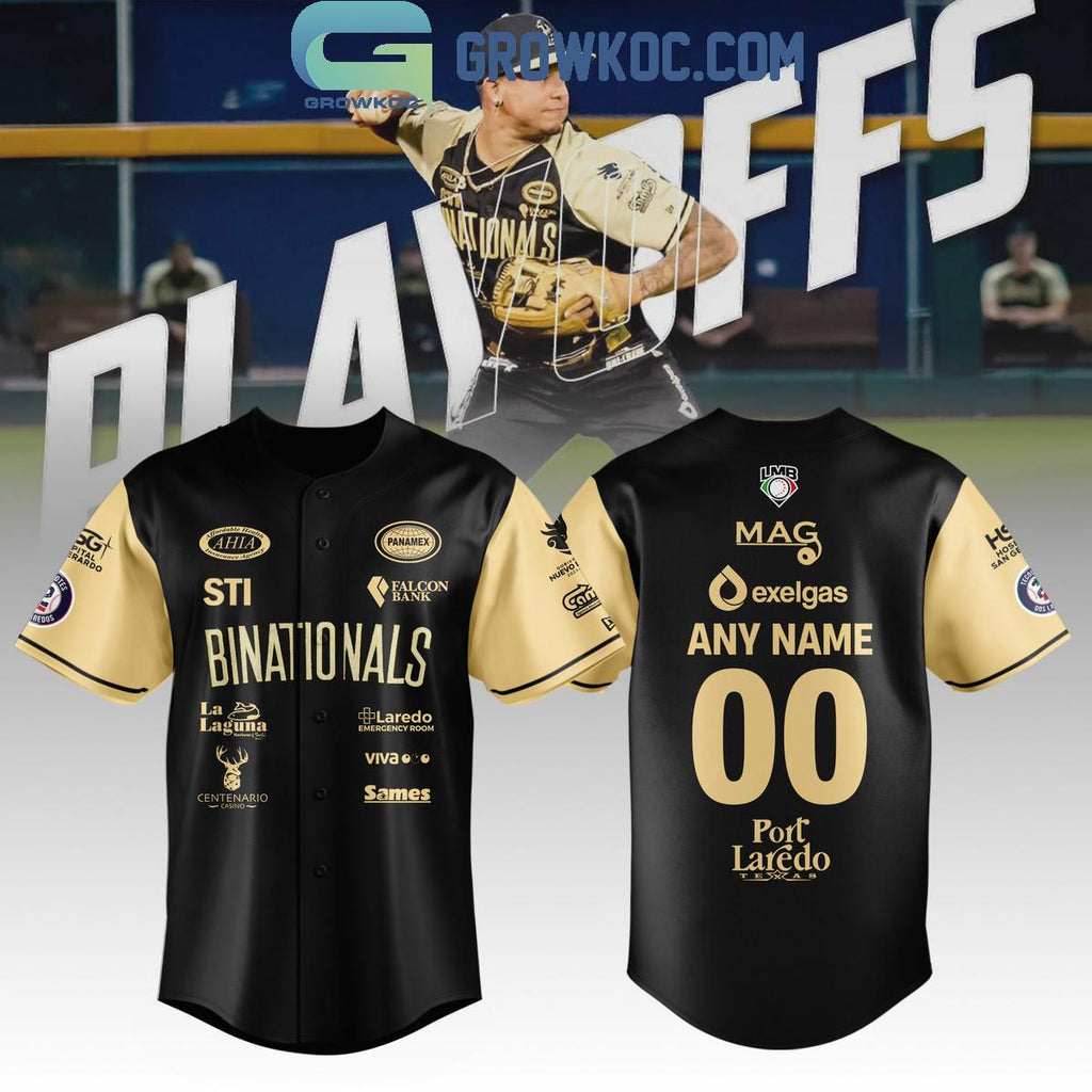 Tecolotes De Los Dos Laredos 2024 Home Personalized Baseball Jersey