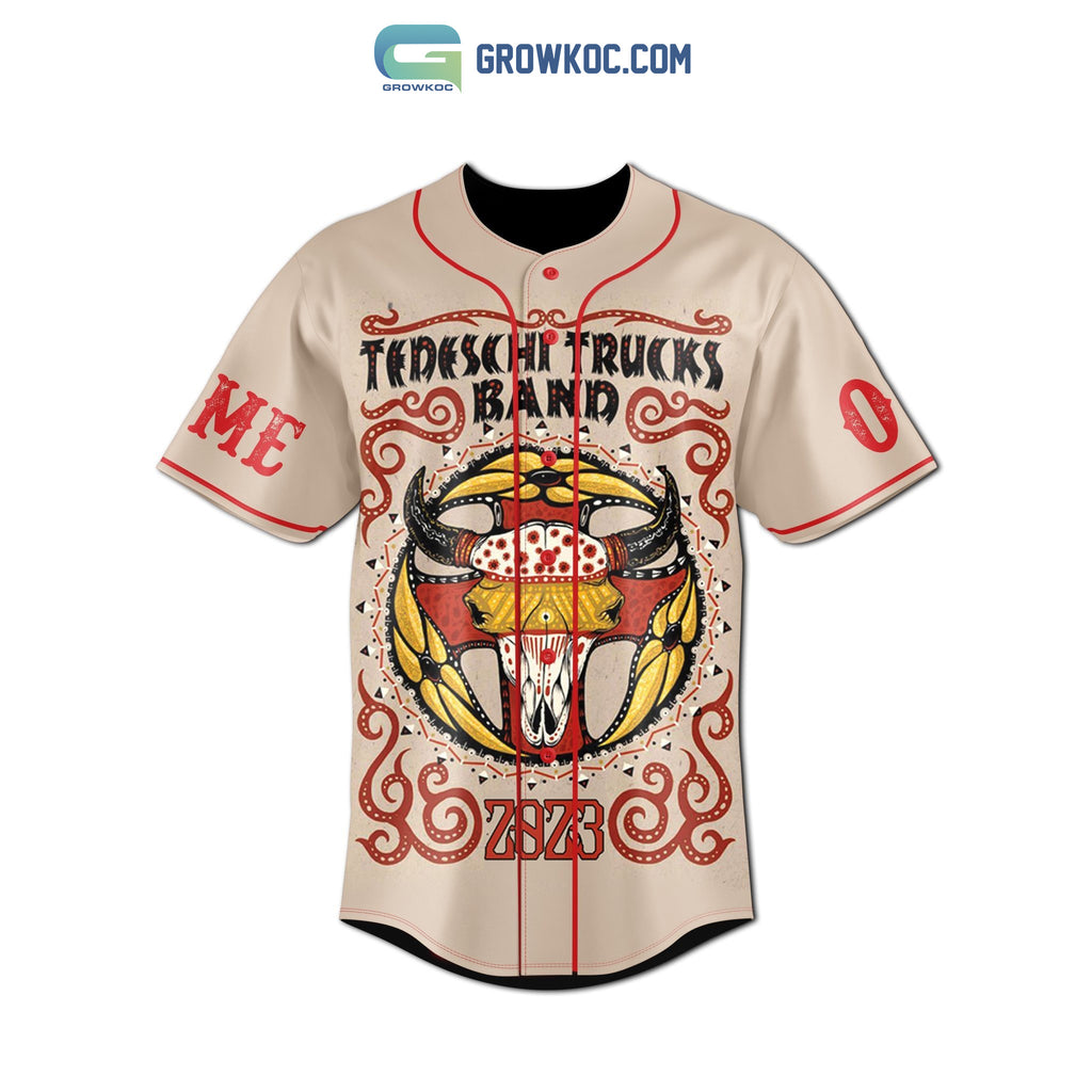 Tedeschi Trucks Band World Tour 2023 Personalized Baseball Jersey