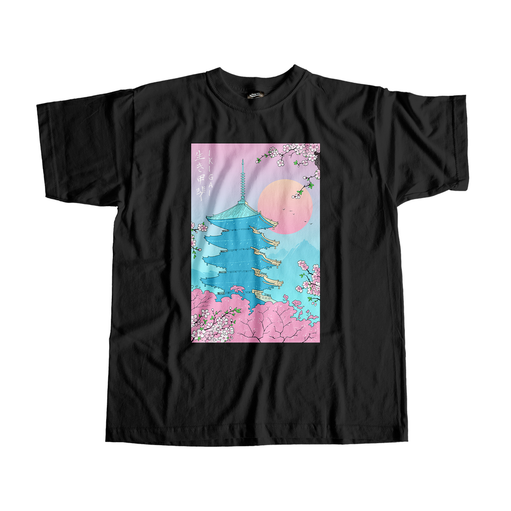 Vaporwave Pagoda Tee