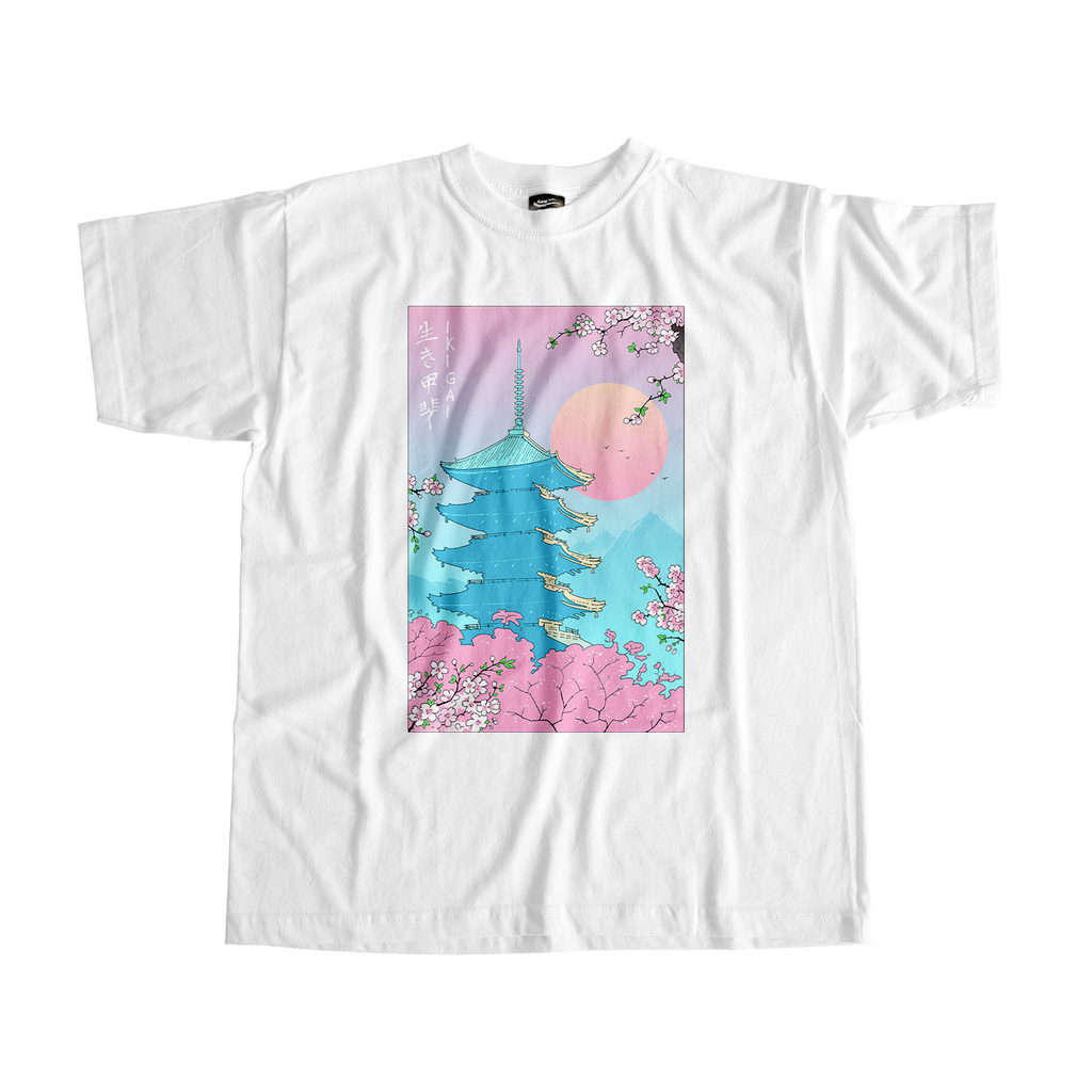 Vaporwave Pagoda Tee