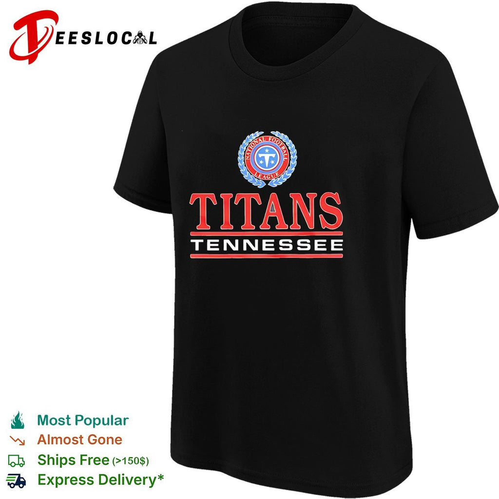 Tennessee Titans National Football League wreath logo shirt