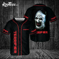 Terrifier Horror Movie Happy Halloween Baseball Jersey