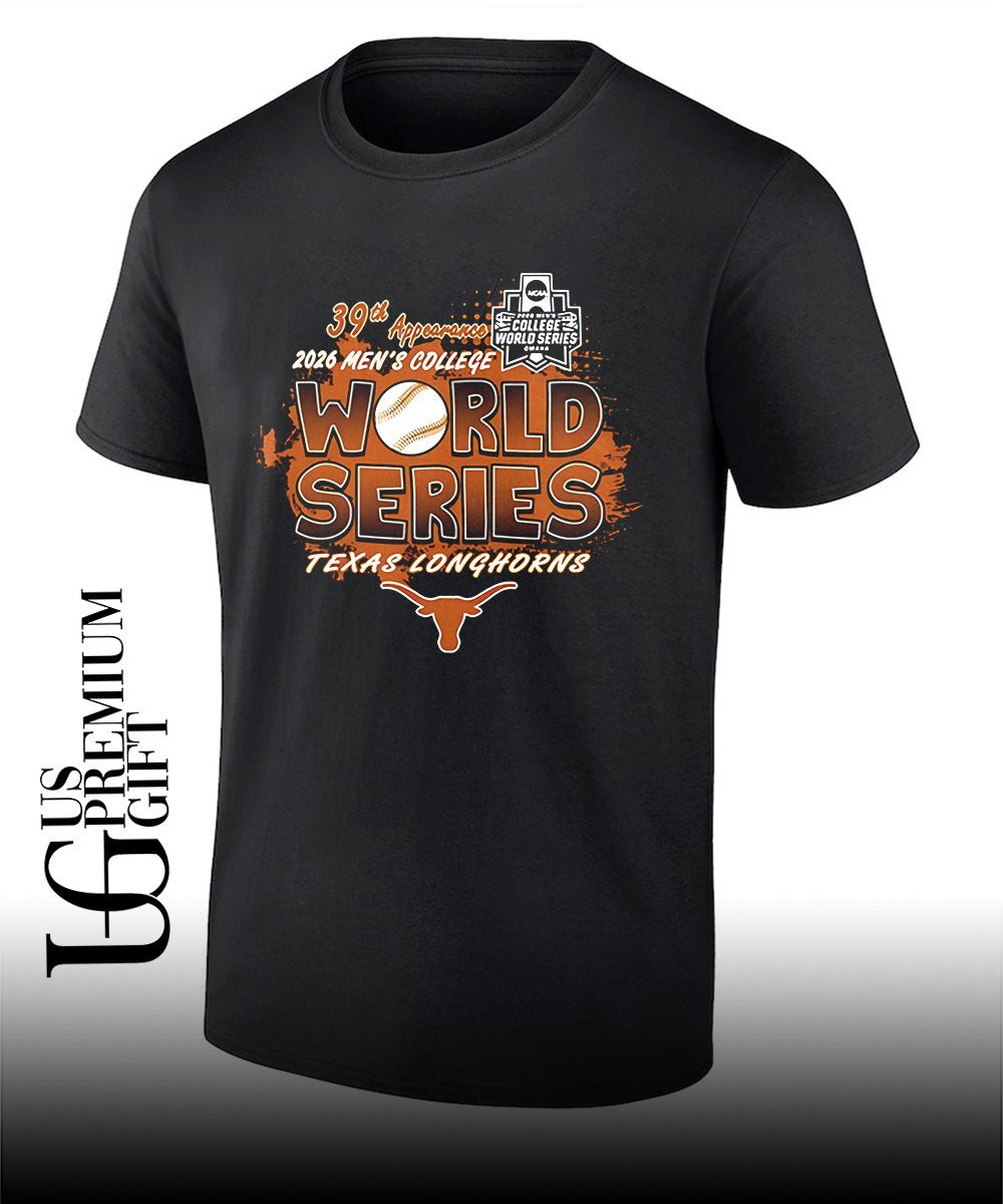 Texas Longhorns 2026 NCAA Men’s college World Series Bound T-shirt