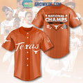 Texas Longhorns National Champions Softball Baseball Jersey