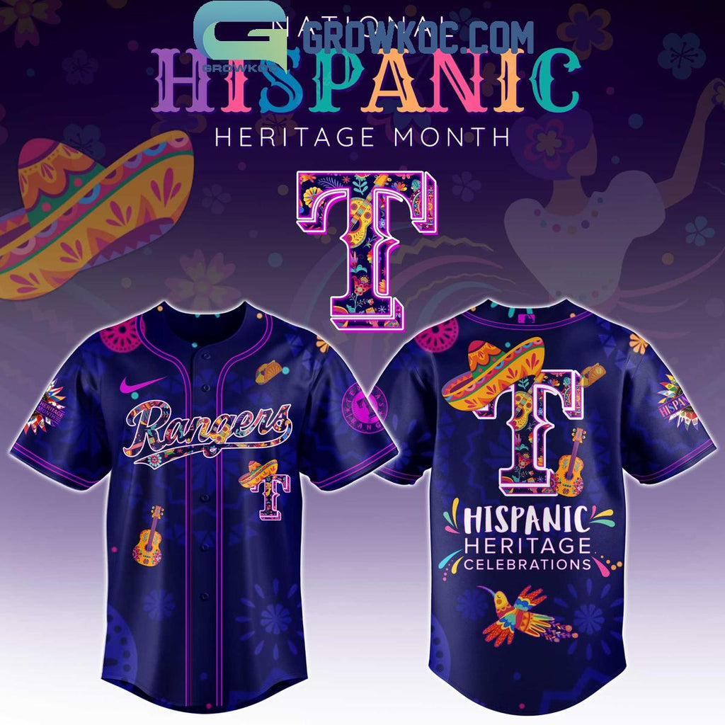Texas Rangers Hispanic Heritage Celebrations 2025 Baseball Jersey