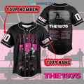 The 1975 At Their Very Best Tour 2023 Black Design Baseball Jersey