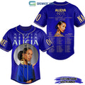 The Alicia Keys World Tour Personalized Baseball Jersey