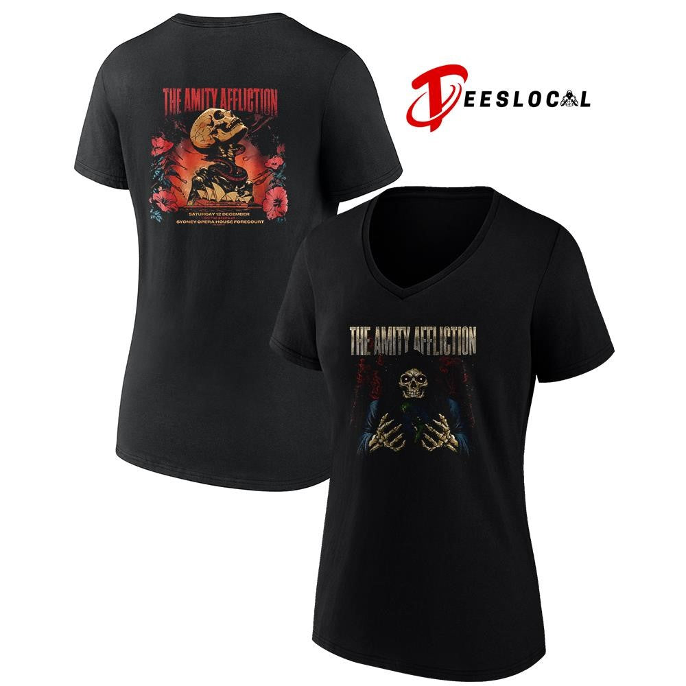 The Amity affliction Sydney Opera House forecourt graphic shirt