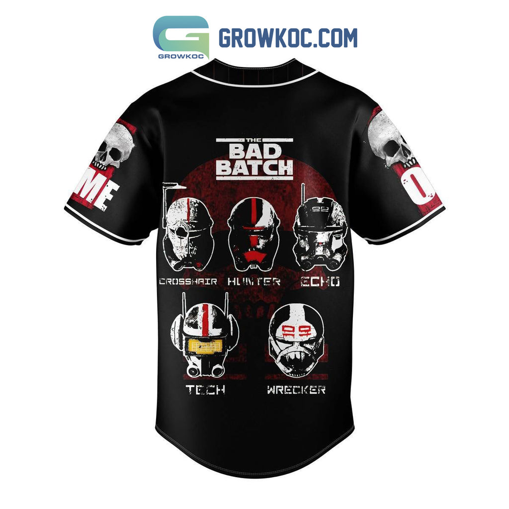The Bad Batch Property Of Clone Force 99 Personalized Baseball Jersey