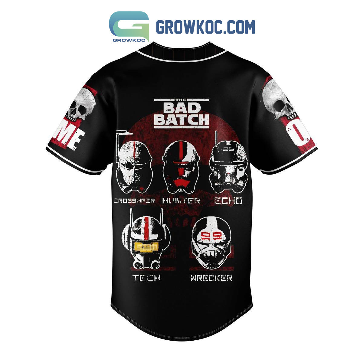The Bad Batch Property Of Clone Force 99 Personalized Baseball Jersey