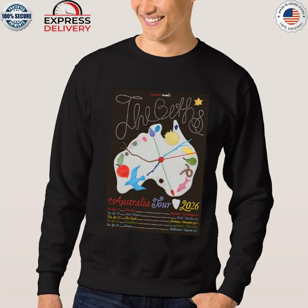 The Beths Australia 2026 Tour Shirt