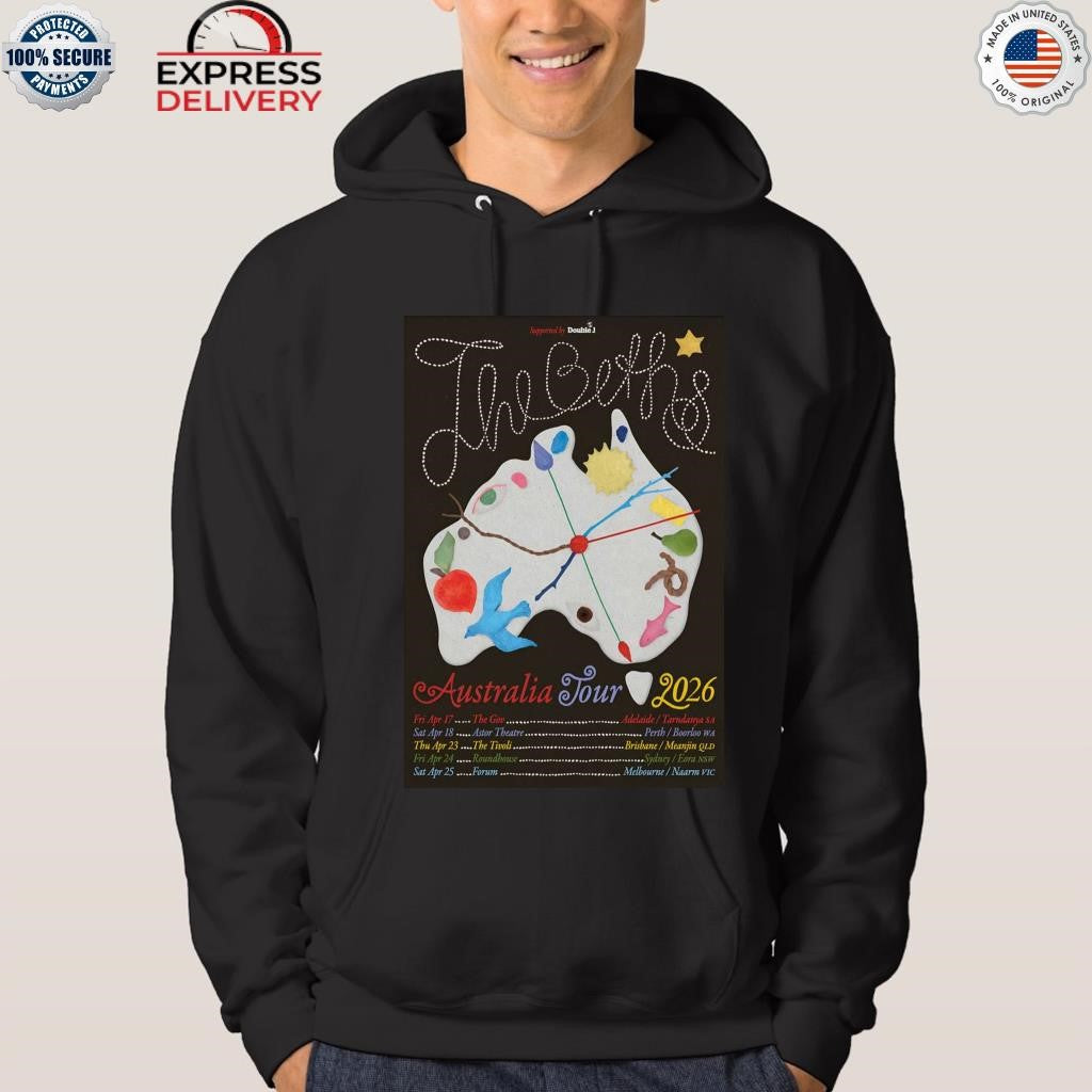The Beths Australia 2026 Tour Shirt