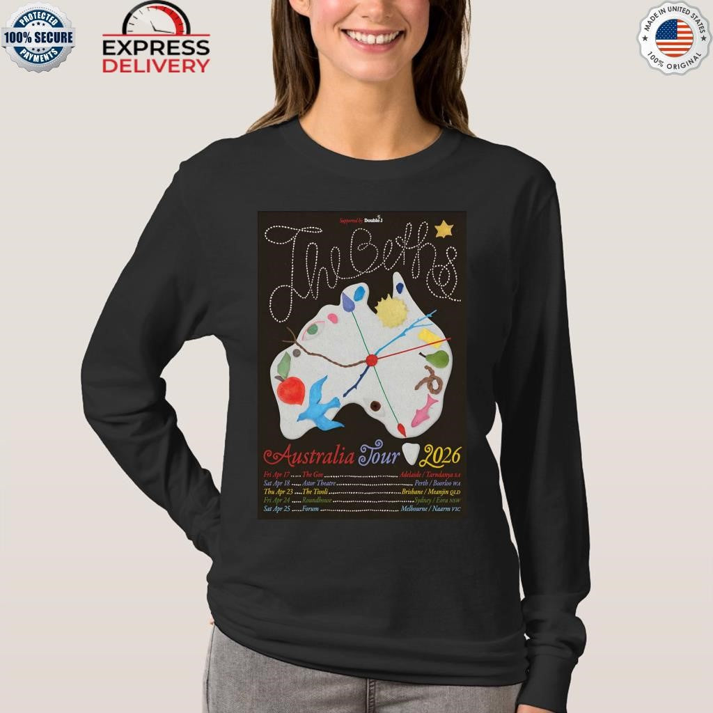 The Beths Australia 2026 Tour Shirt