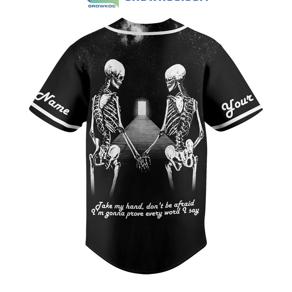 The Black Crowes 1984 2023 Take My Hand Don’t Be Afraid Personalized Baseball Jersey
