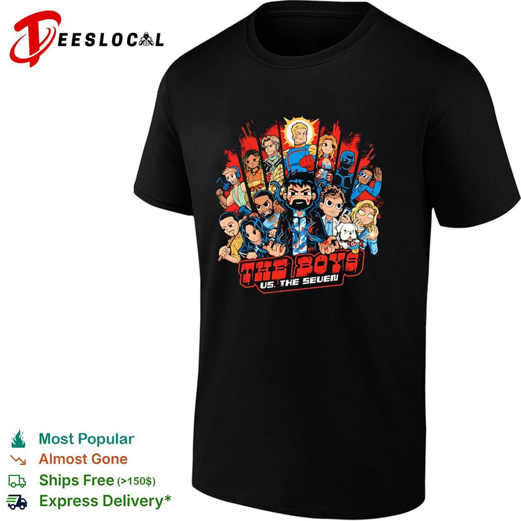 The Boys style of Scott Pilgrim vs The World shirt