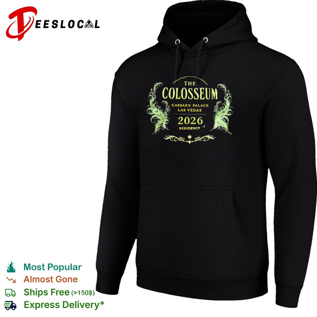 The Colosseum Caesars Palace Las Vegas 2026 Residency concert tour fan souvenir shirt