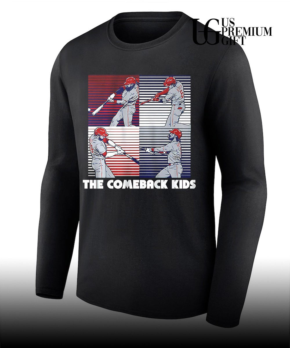 The Comeback Kids Philadelphia Phillies baseball shirt
