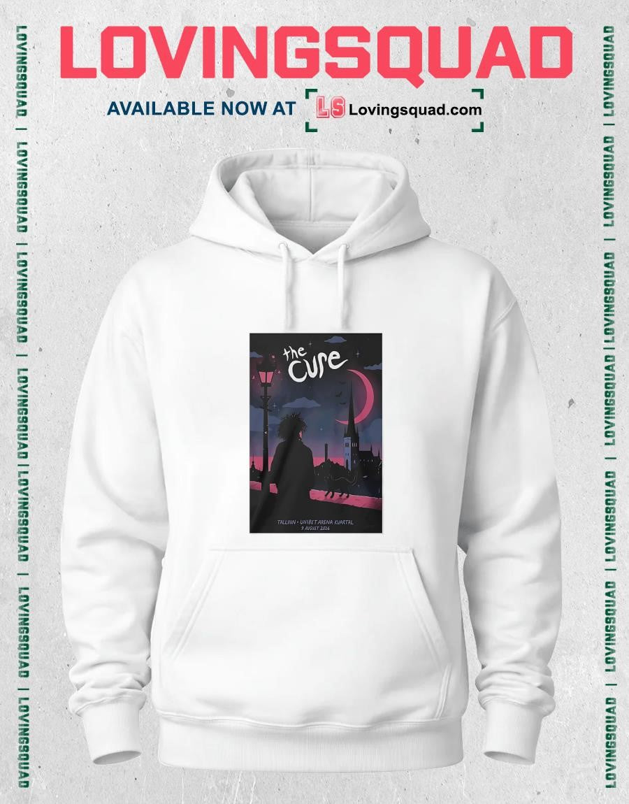 The Cure August 9 2026 In Tallinn Estonia T-shirt