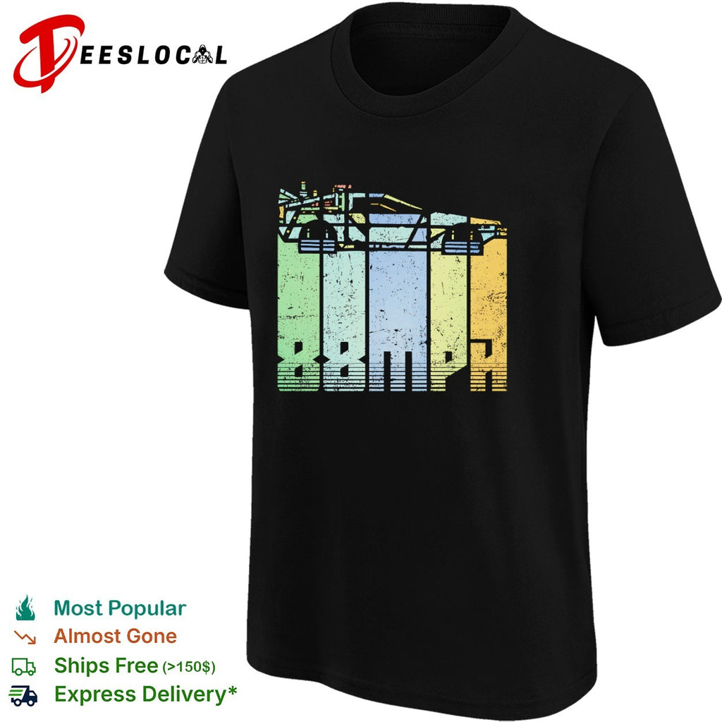 The DeLorean from Back to the Future shirt