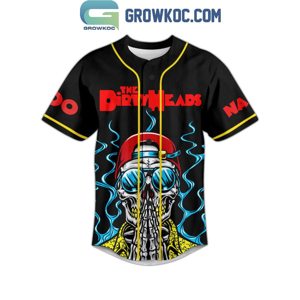 The Dirty Heads A-A-Aye I’m On Vacation Personalized Baseball Jersey