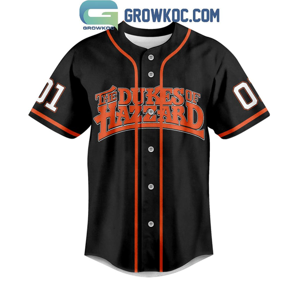 The Dukes Of Hazzard Keep It Between The Ditches Personalized Baseball Jersey