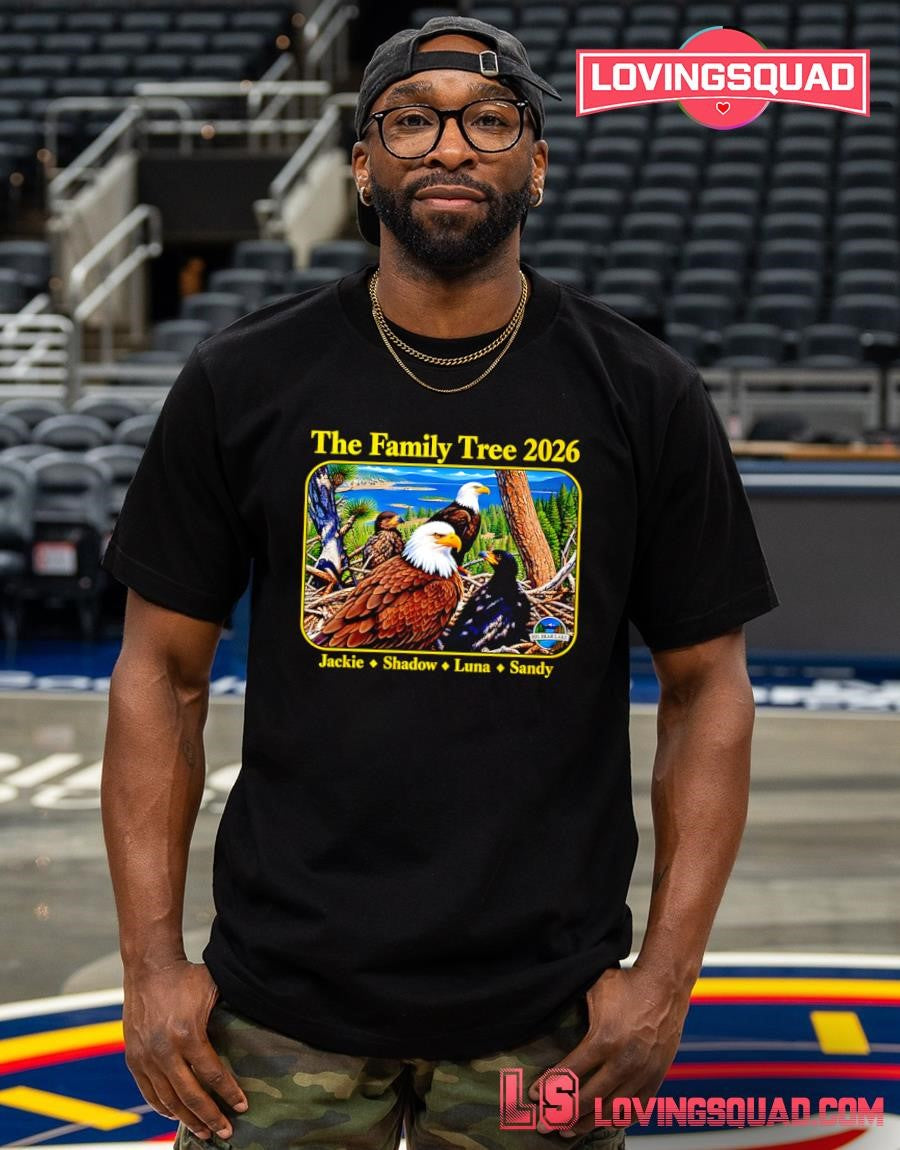 The Family Tree 2026 Jackie and Shadow Jackie The Eagle T-shirt