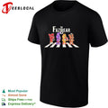 The Fazbear Foxy Bonnie Chica and Freddy crossing road shirt