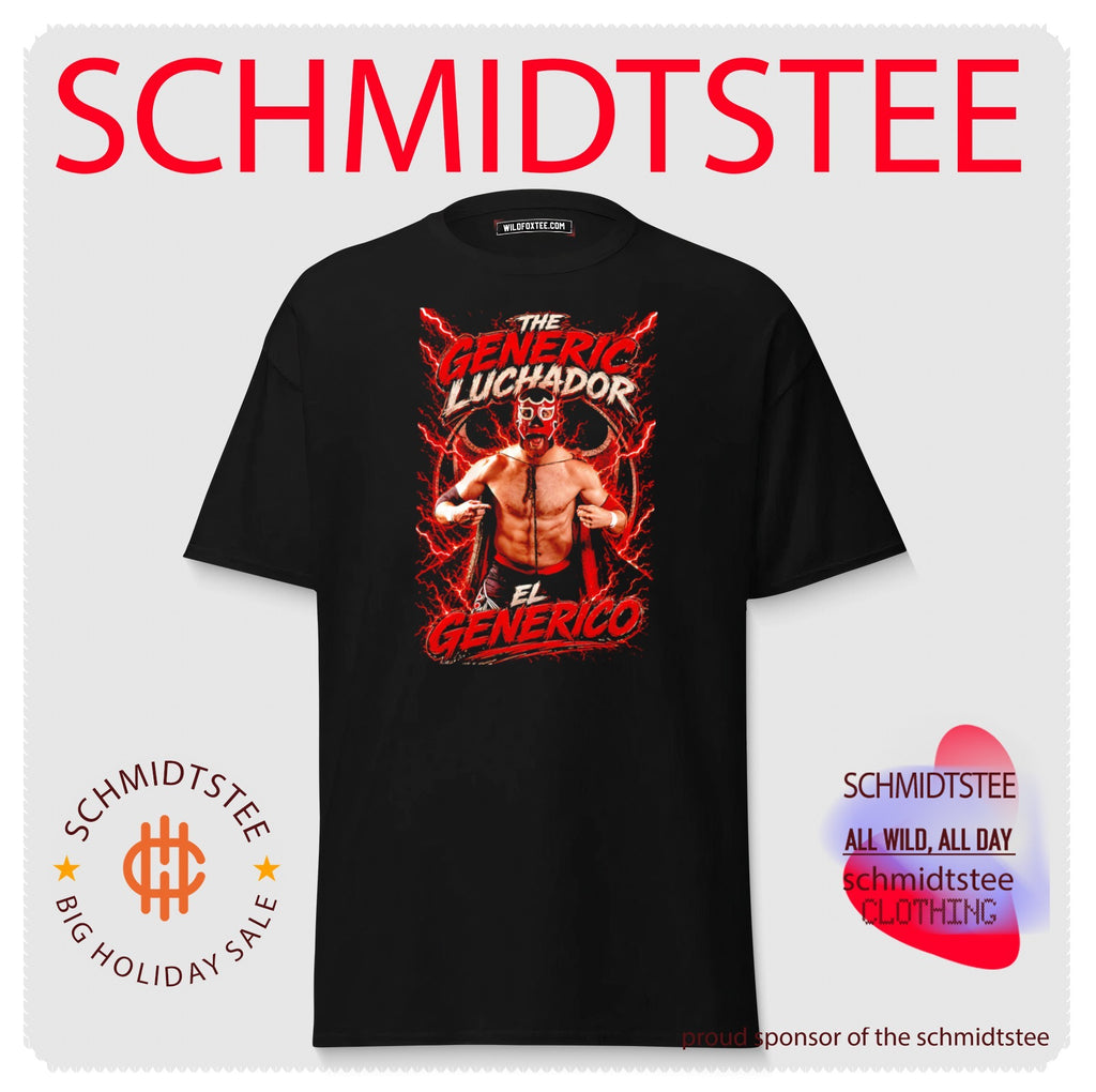 The Generic Luchador El Generico Pro Wrestling shirt