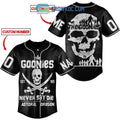 The Goonies Never Say Die Personalized Baseball Jersey