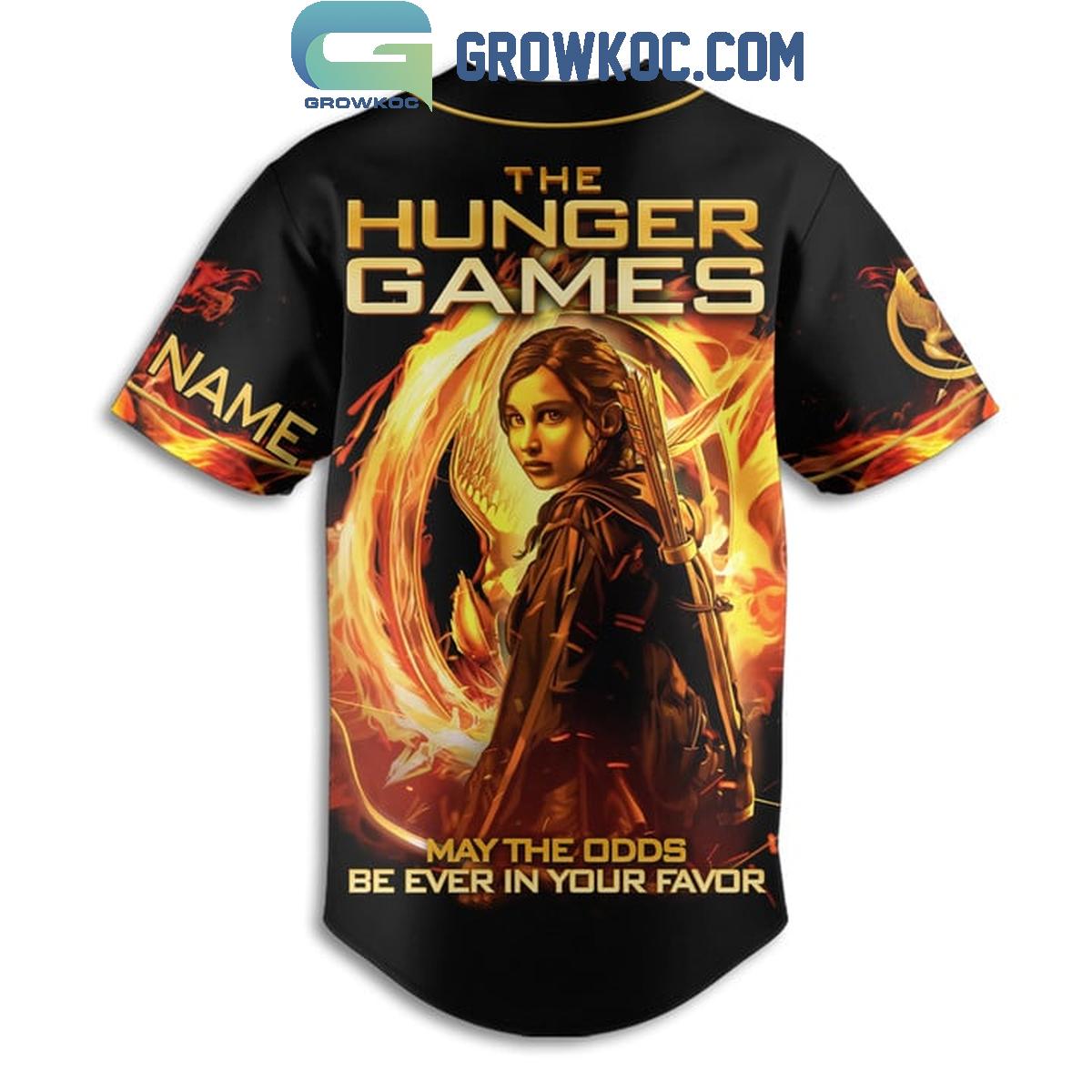 The Hunger Games May The Odds Be Ever In Your Favor Personalized Baseball Jersey