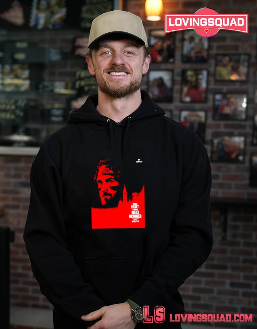 The Hunt For Red October Bryce Harper Philadelphia Phillies T-shirt