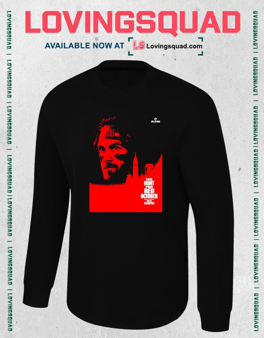 The Hunt For Red October Bryce Harper Philadelphia Phillies T-shirt