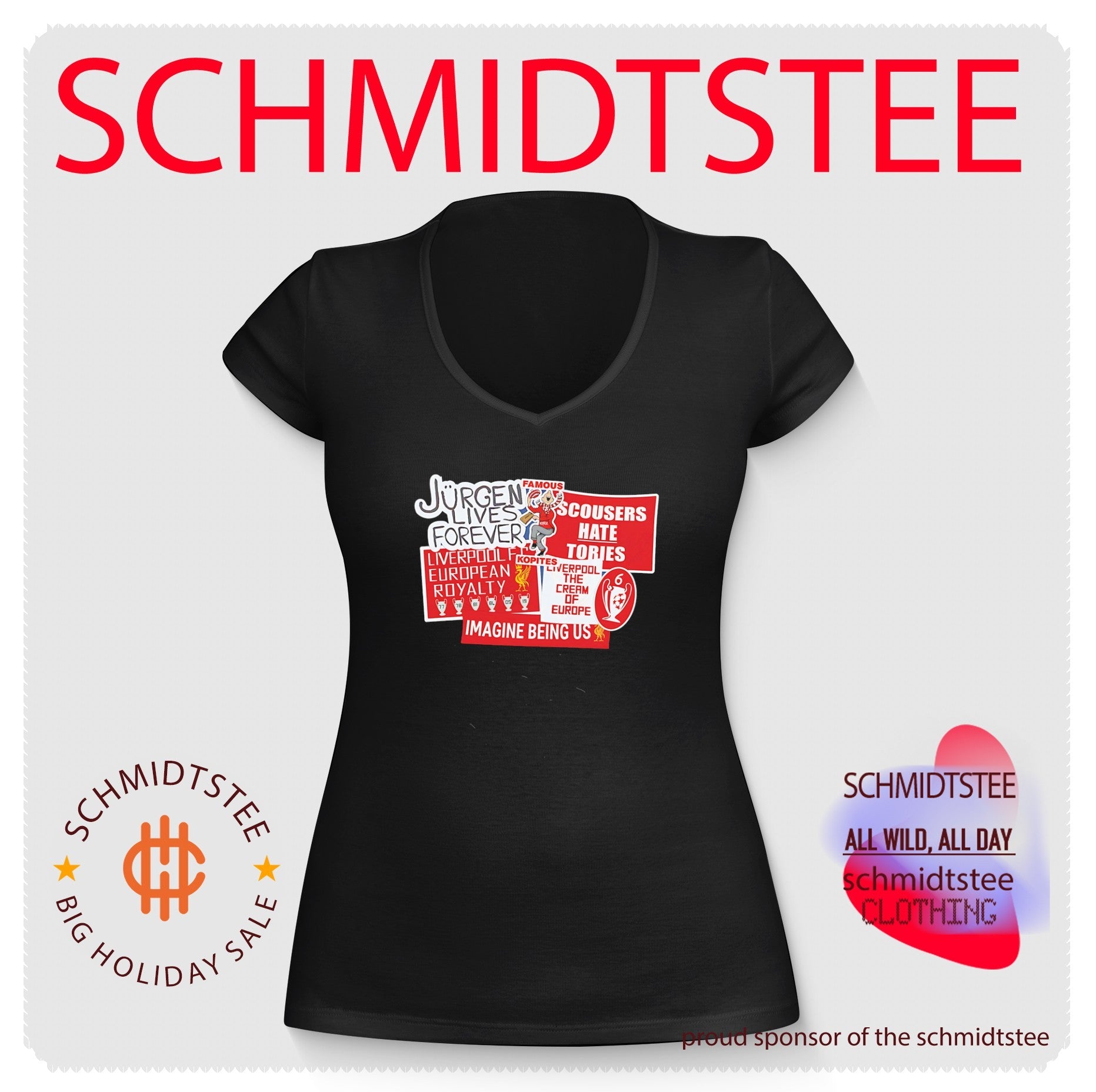 The Kopite Liverpool FC European Royalty Tribute shirt