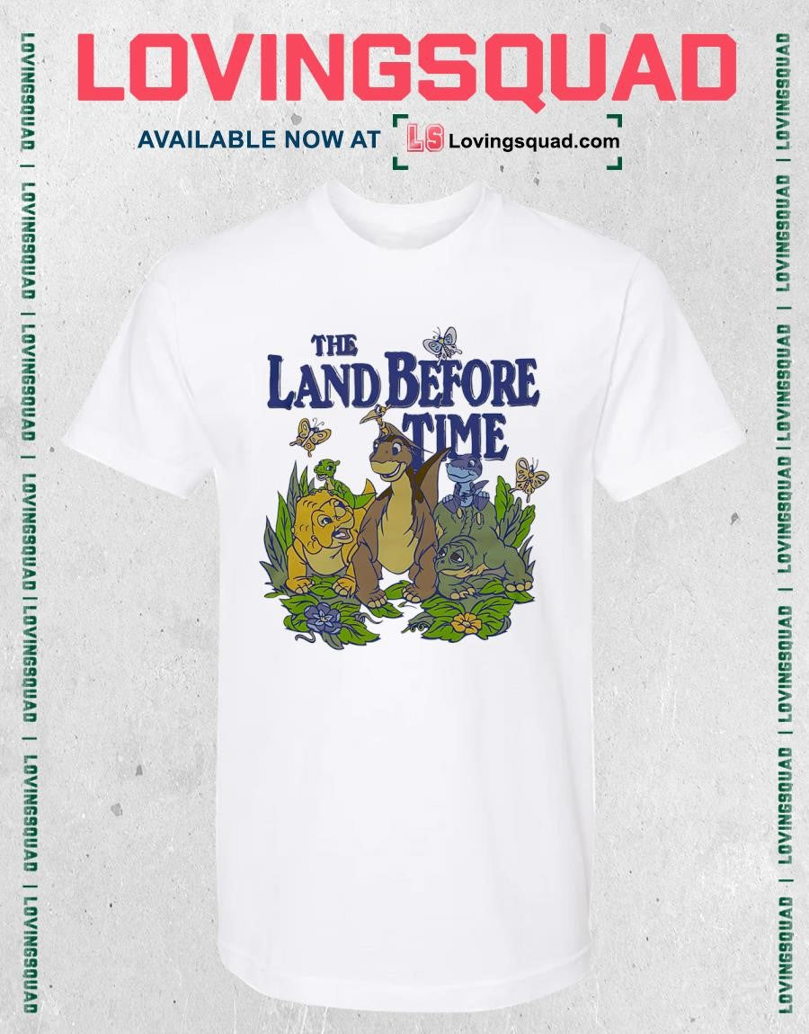 The Land Before Time Characters Group T-shirt