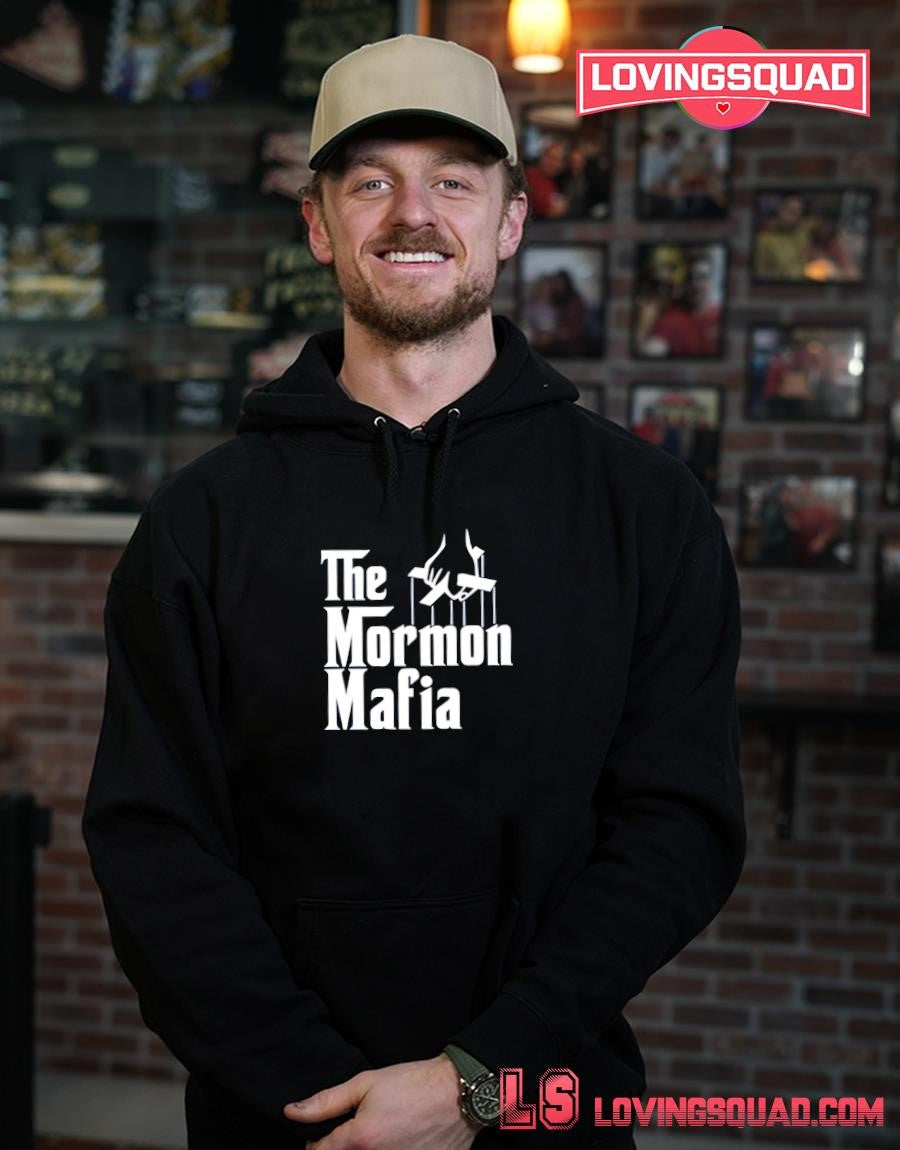 The Mormon Mafia styled ater The Godfather T-shirt