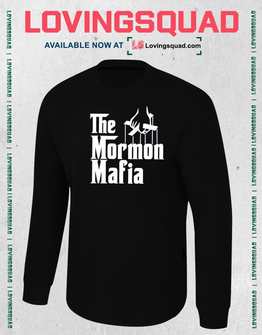The Mormon Mafia styled ater The Godfather T-shirt