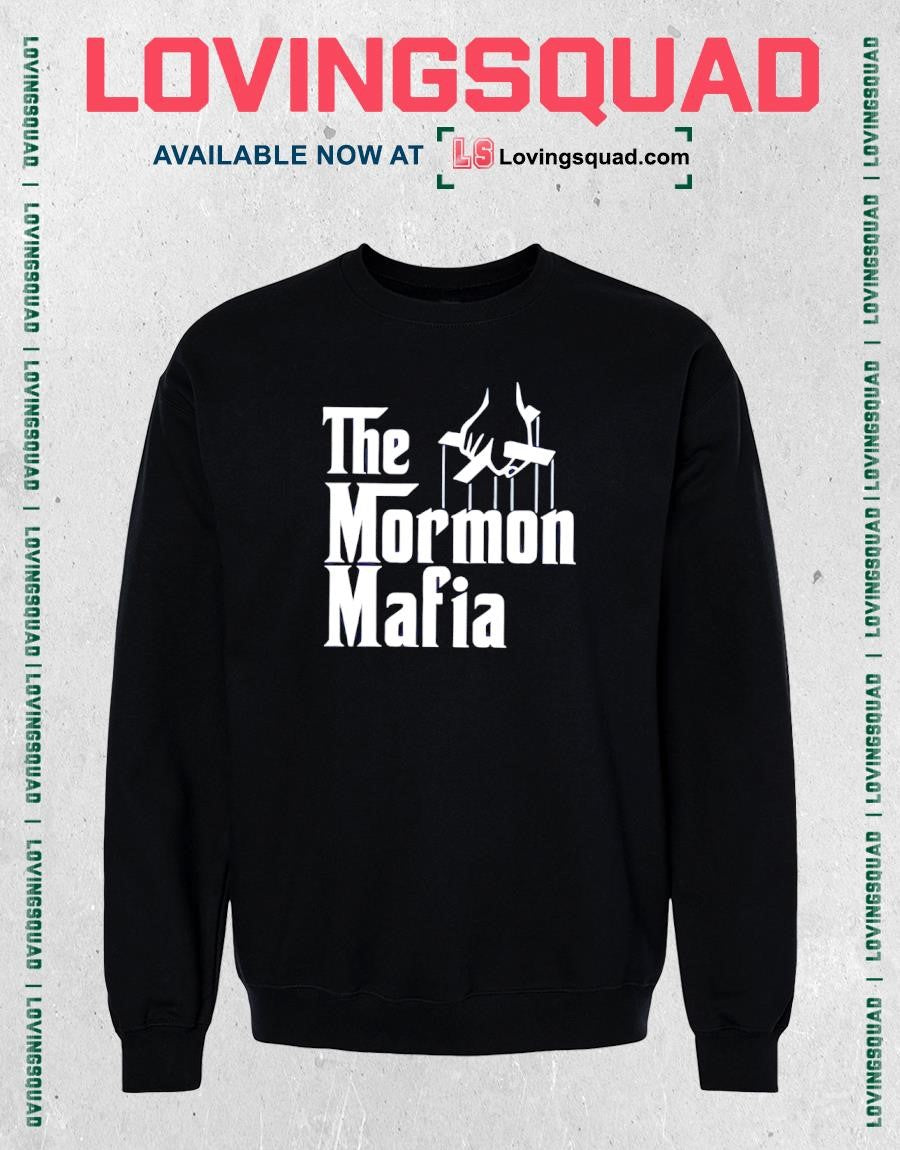 The Mormon Mafia styled ater The Godfather T-shirt