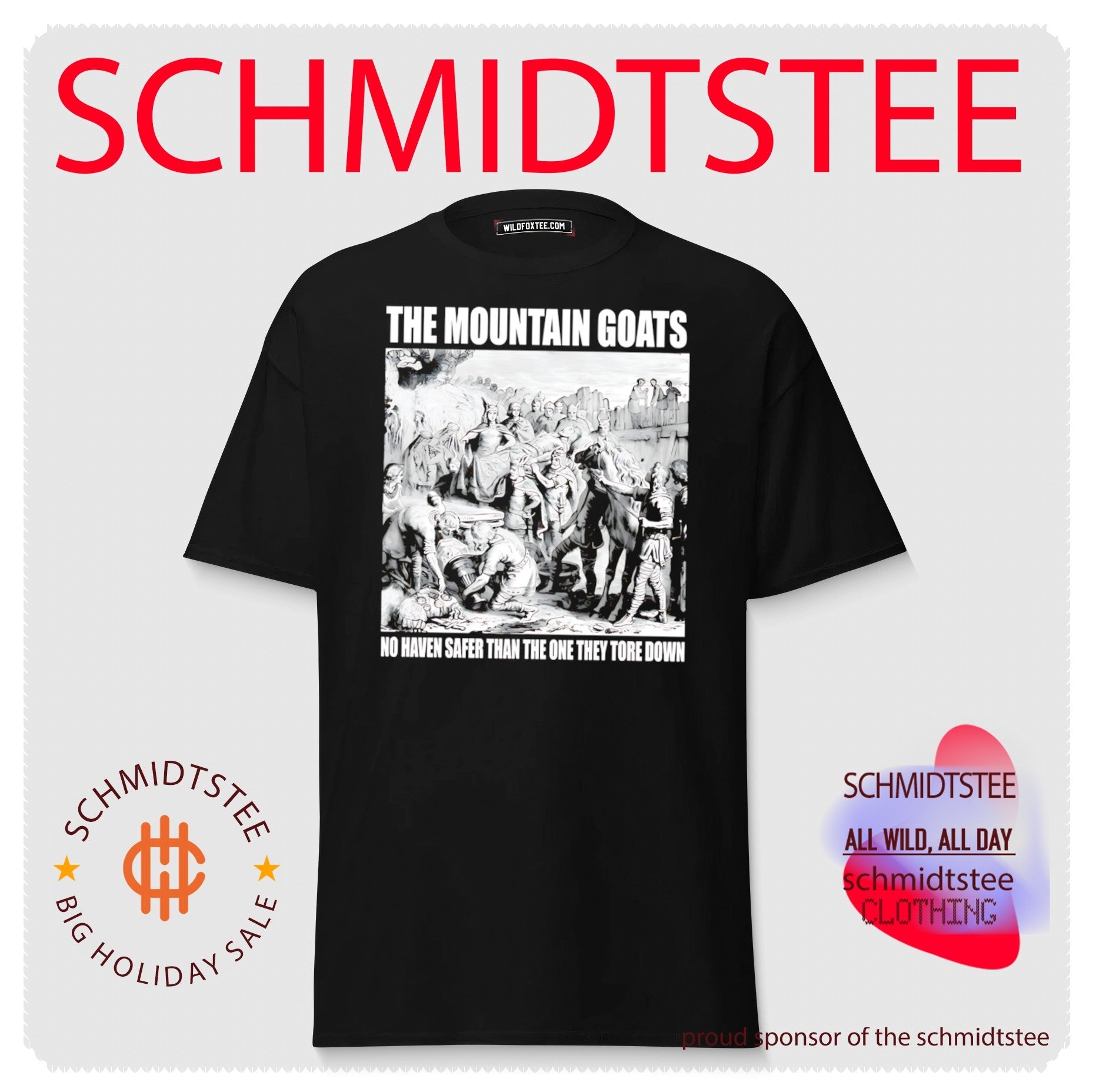 The Mountain Goats No Haven Safer Than the One They Tore Down shirt