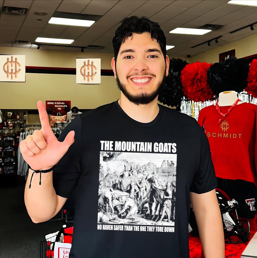 The Mountain Goats No Haven Safer Than the One They Tore Down shirt