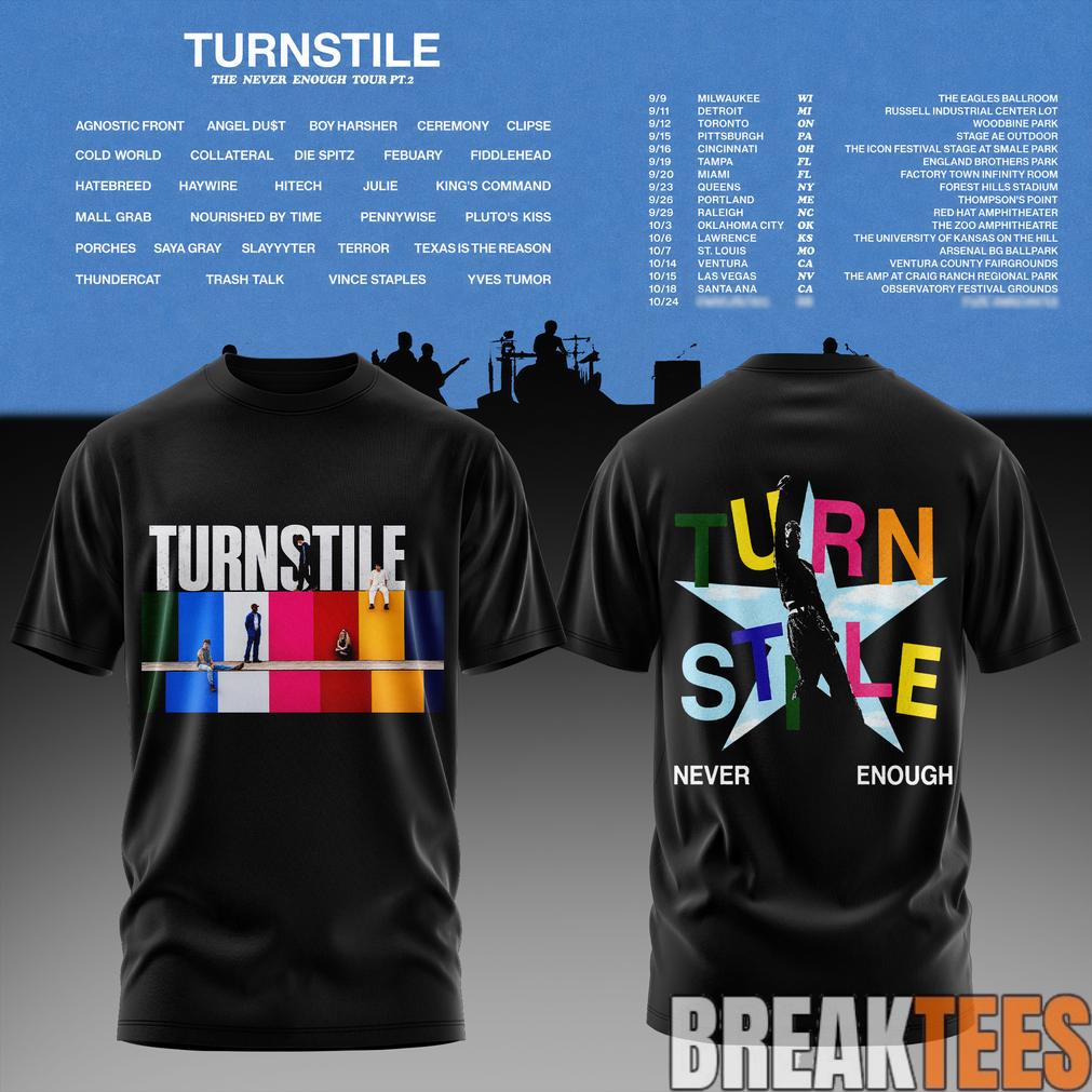 The Never Enough Tour Pt. 2 Tee