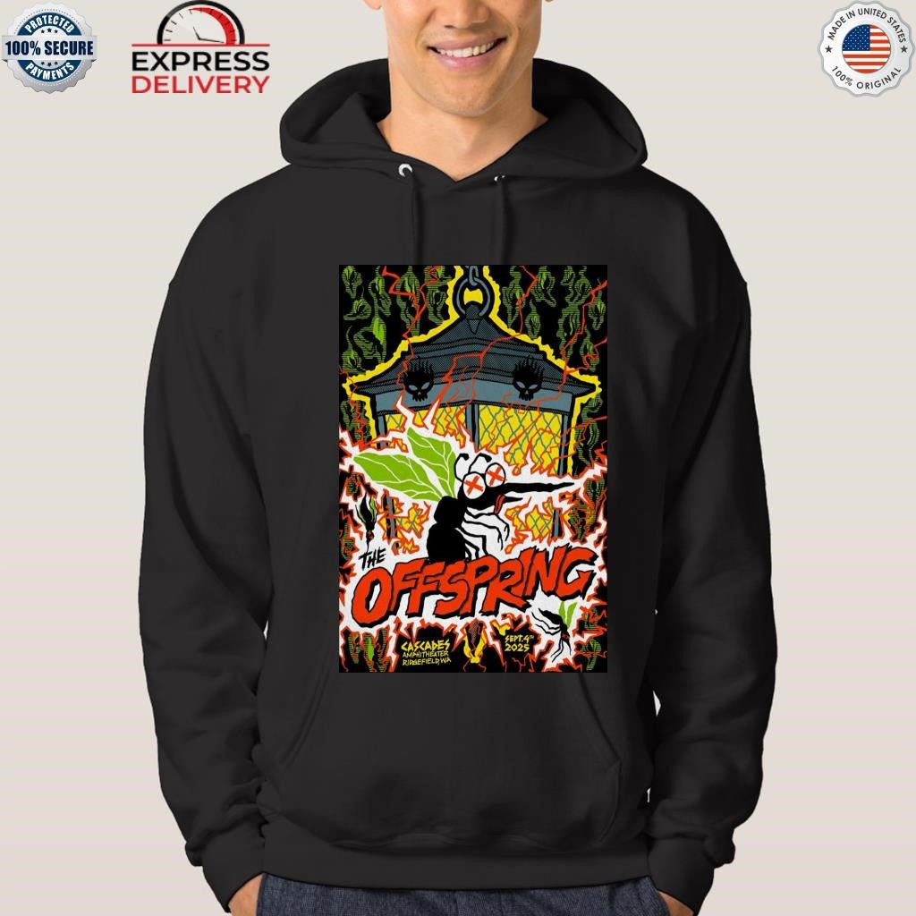 The Offspring 9-4-2025 Ridgefield WA Tour Shirt