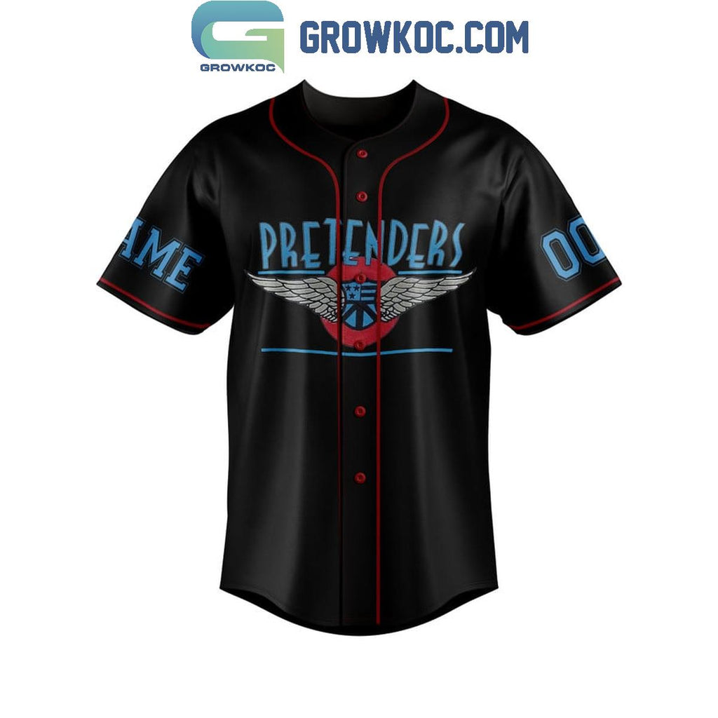 The Pretenders I’ll Think Of You Black Design Personalized Baseball Jersey
